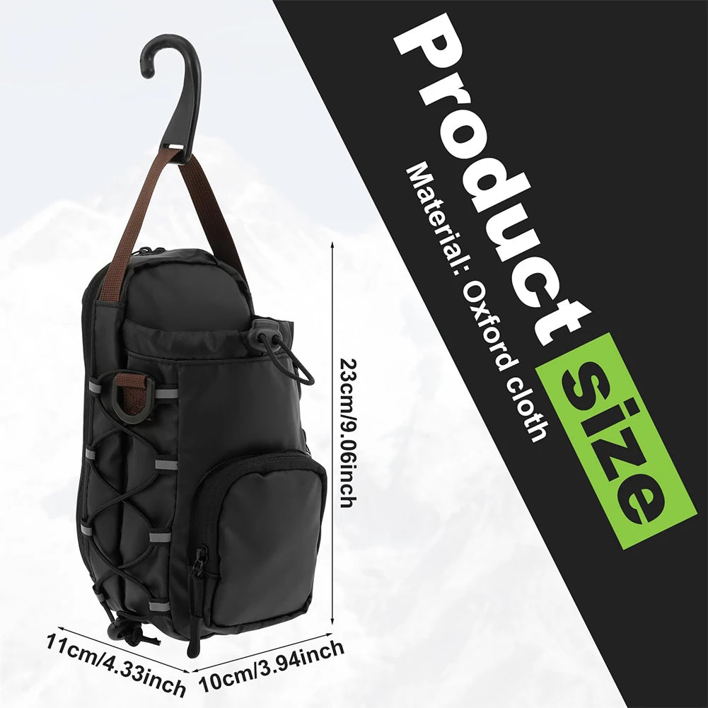 Magnetic Gym Sling Bag with Water Bottle Holder
