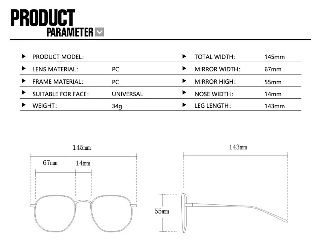 Goggle Sunglasses