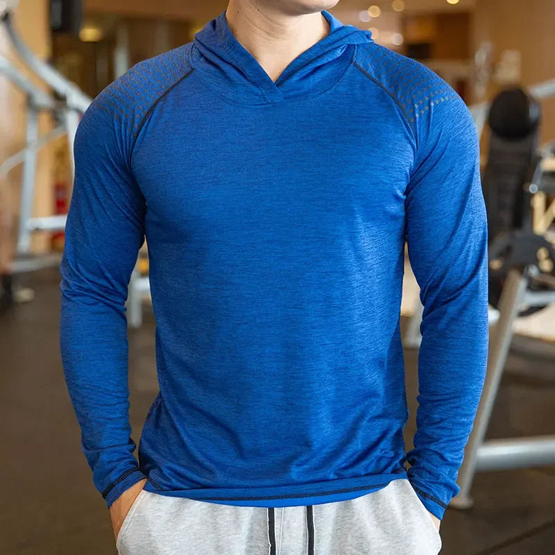 Long Sleeve Hooded Shirt