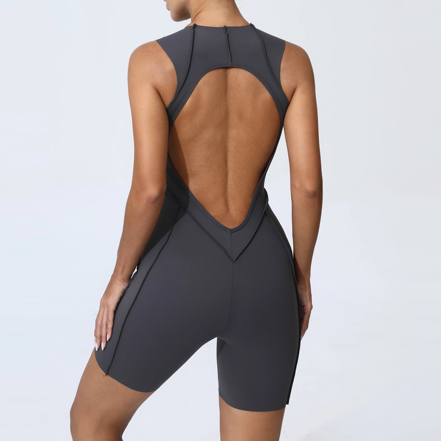 Sports Overalls Padding Jumpsuit