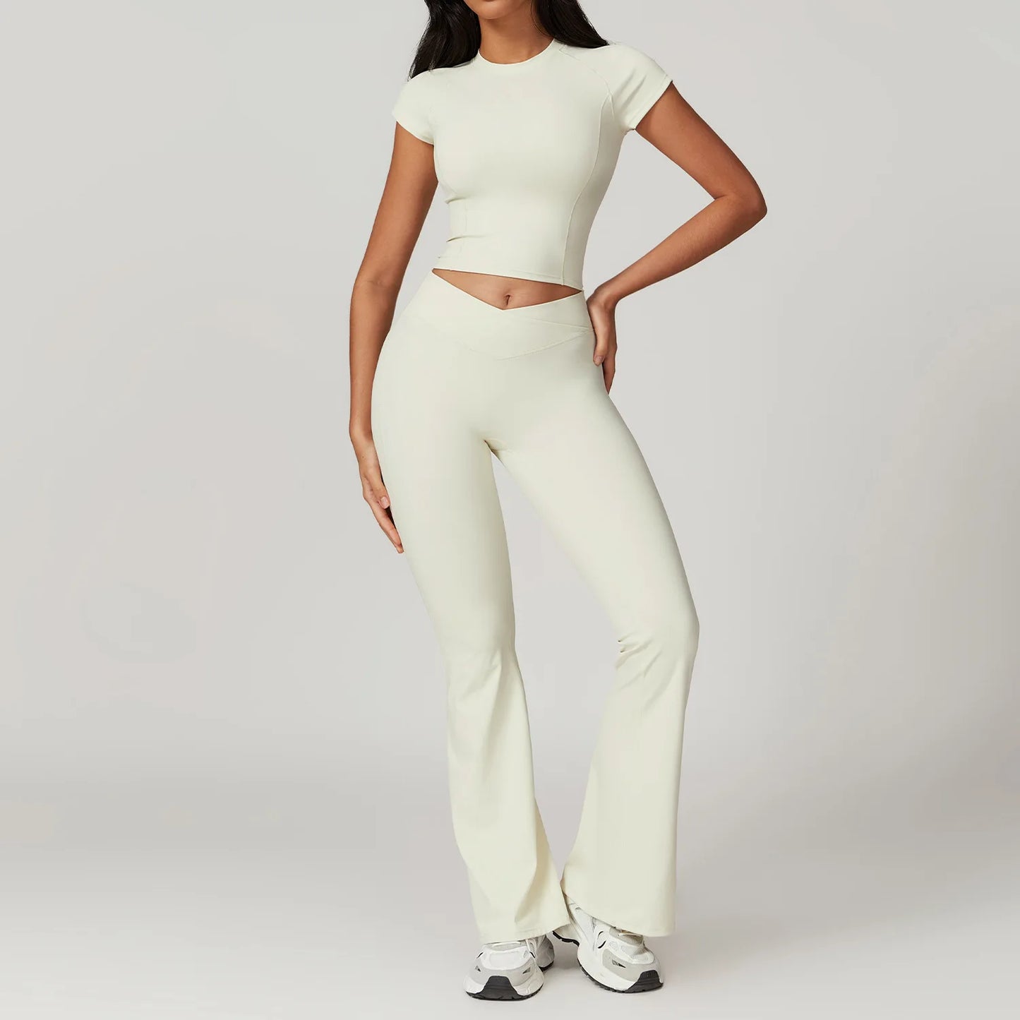 2 Piece Crop Top Tracksuits