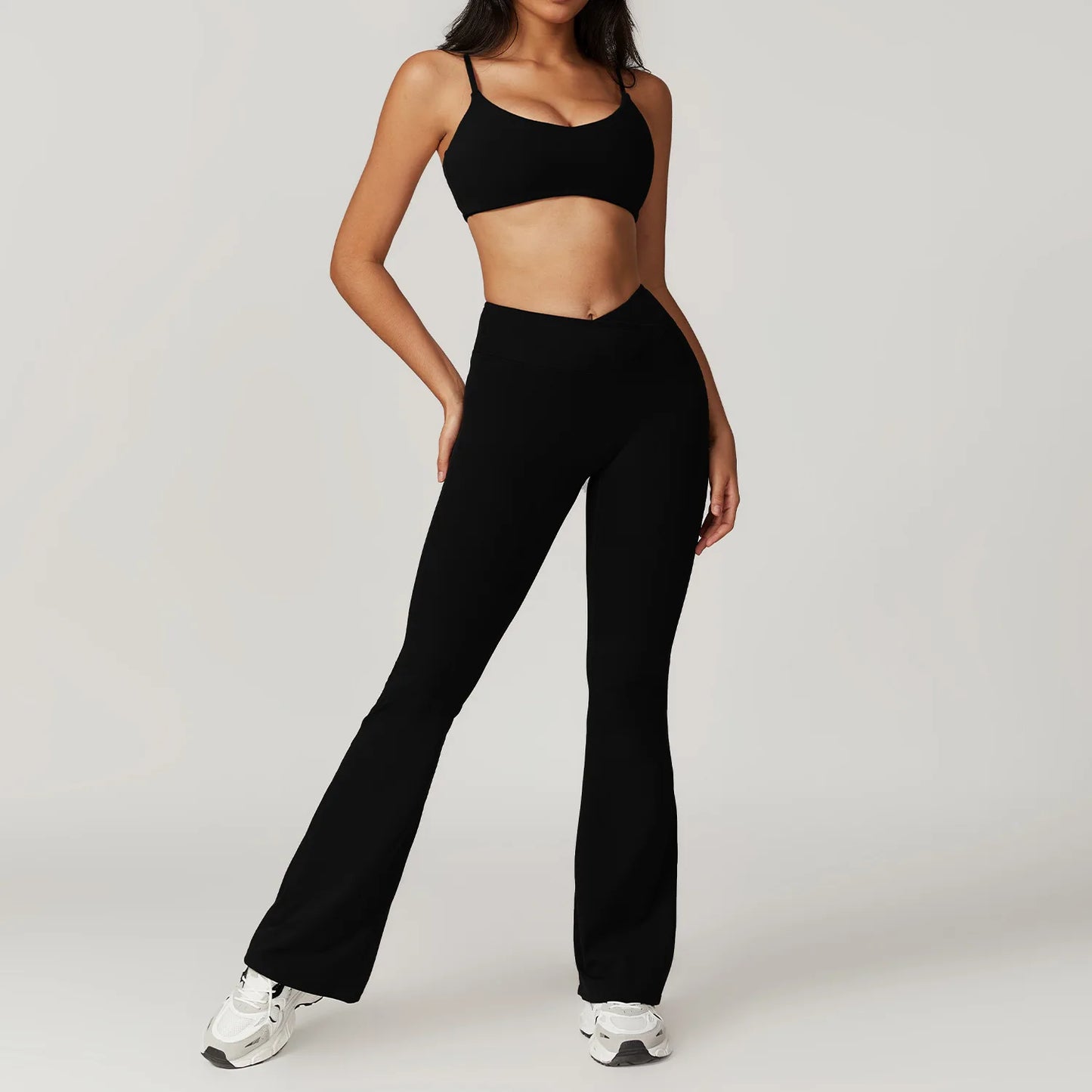 2 Piece Crop Top Tracksuits