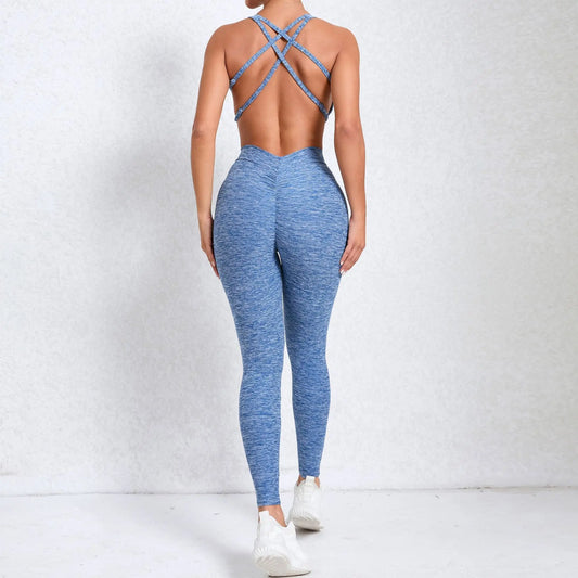 Backless Romper