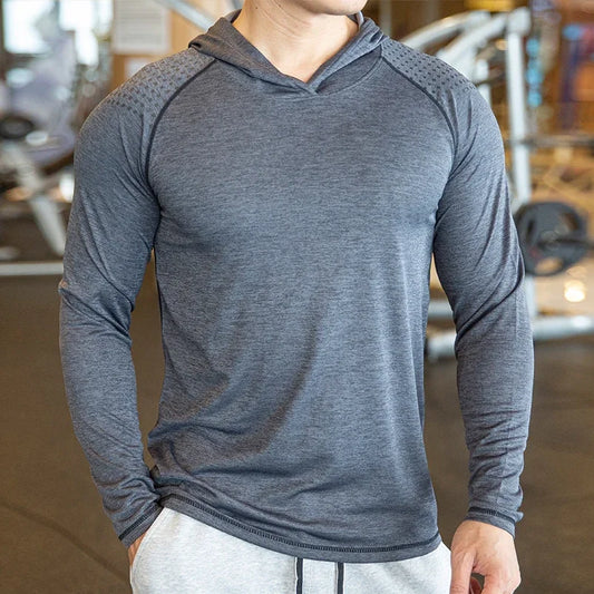 Long Sleeve Hooded Shirt