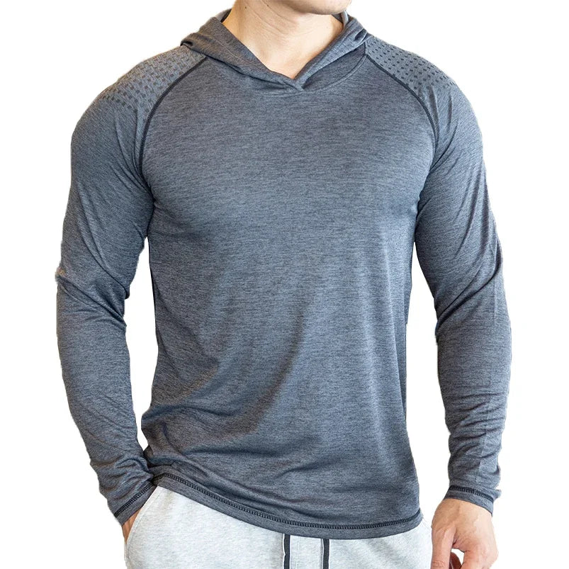 Long Sleeve Hooded Shirt